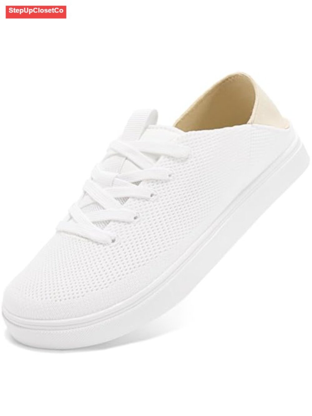 Women's Fashion Sneakers with Fold-Down Heel Travel Orthopedic Shoes